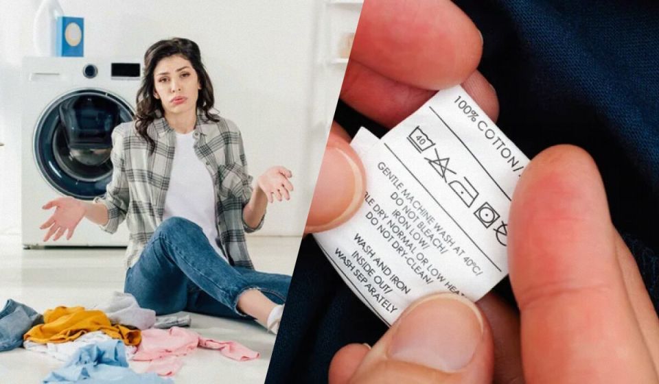 Значки на одежде: важные подсказки для качественной стирки