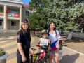 В Успенском районе сотрудники Госавтоинспекции совместно с отделом по делам молодёжи провели акцию «Велосипедисты на дороге»