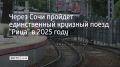 11 октября из Москвы в Абхазию отправится единственный в этом году круизный поезд "Рица"