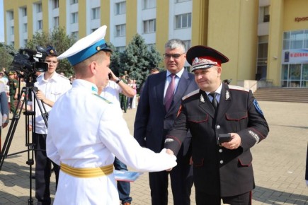 В Краснодарском президентском кадетском училище провели церемонию вручения аттестатов