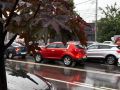 В городе идёт дождь. Техника и силы для устранения последствий неблагоприятных метеоявлений готовы