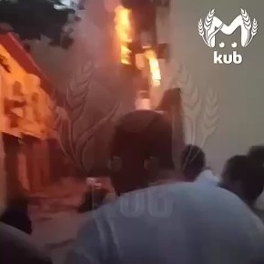 Пожар вспыхнул в сочинских фавелах