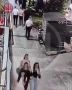 Приставали к девочкам и набросились на полицейского
