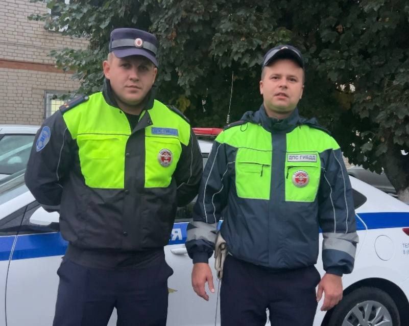 Водителю с сердечным приступом помогли инспекторы ДПС в Гулькевичском районе