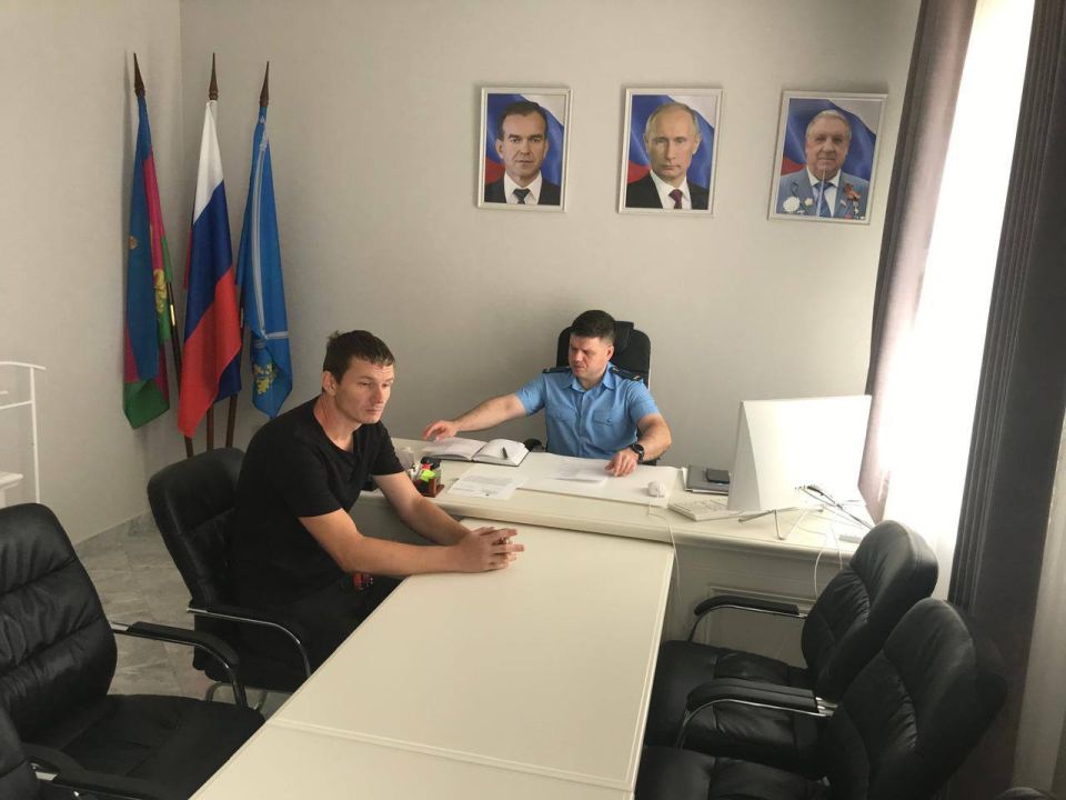 Руководством прокуратуры Новокубанского района осуществлен личный прием участников специальной военной операции и членов их семей