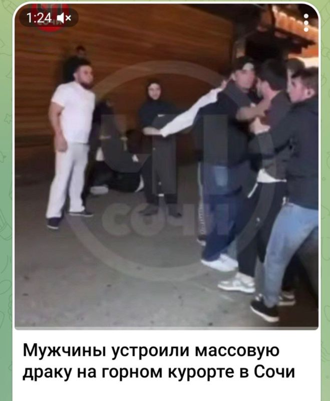 Полиция Сочи разбирается в обстоятельствах драки