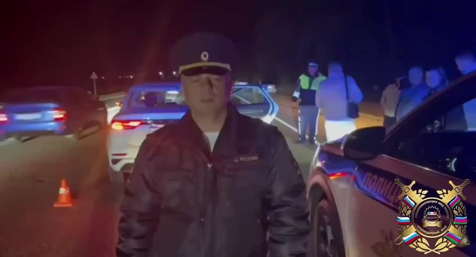 В г. Краснодаре в результате ДТП погиб неустановленный пешеход