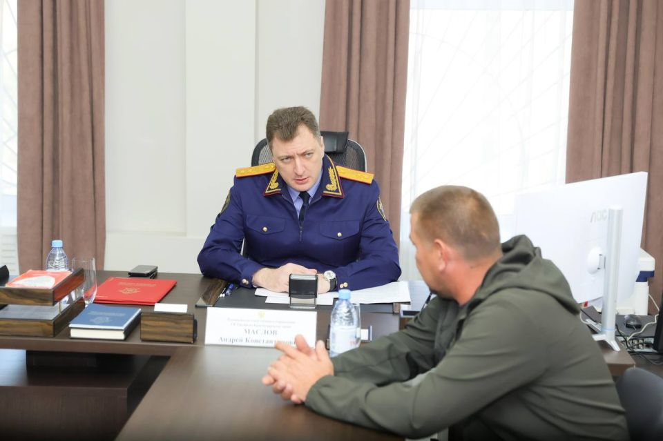 Руководитель краевого следственного управления СК России провел выездной прием граждан в Темрюке
