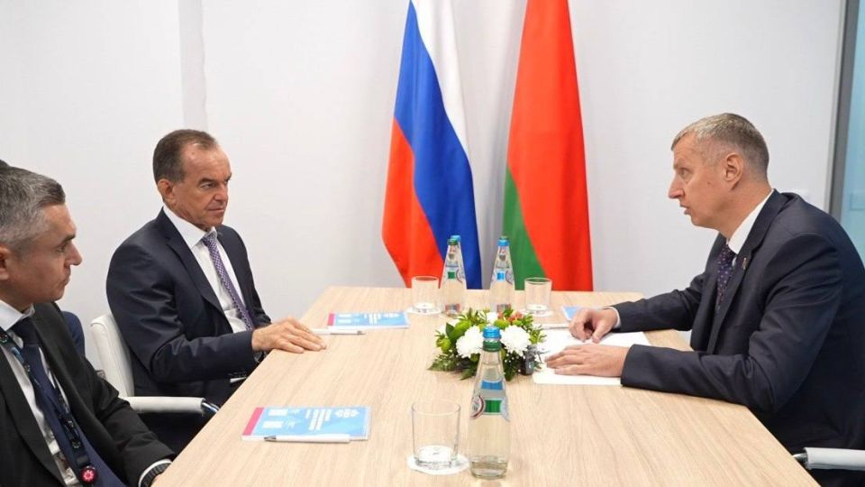 Вениамин Кондратьев: Еще в 2023 году Краснодарский край и Беларусь подписали соглашение о сотрудничестве и утвердили дорожную карту с конкретными планами