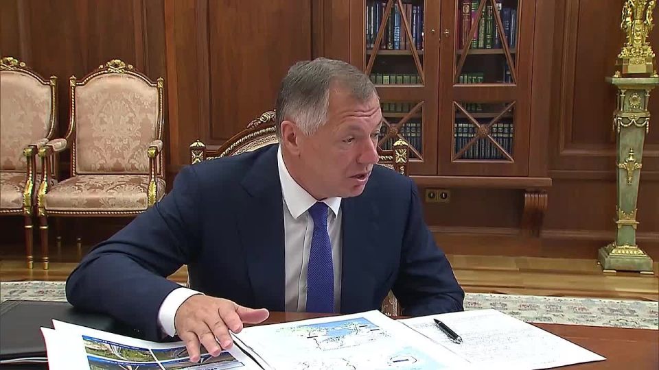 Хуснуллин заявил, что строительство Азовского кольца идёт полным ходом