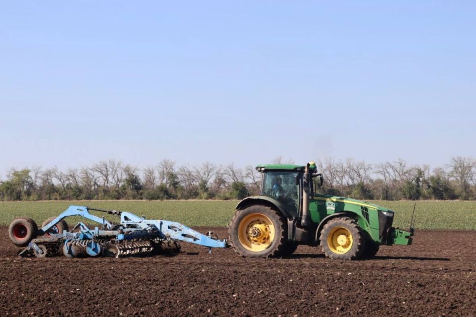 Вениамин Кондратьев: Аграрии Кубани приступили к севу озимых зерновых