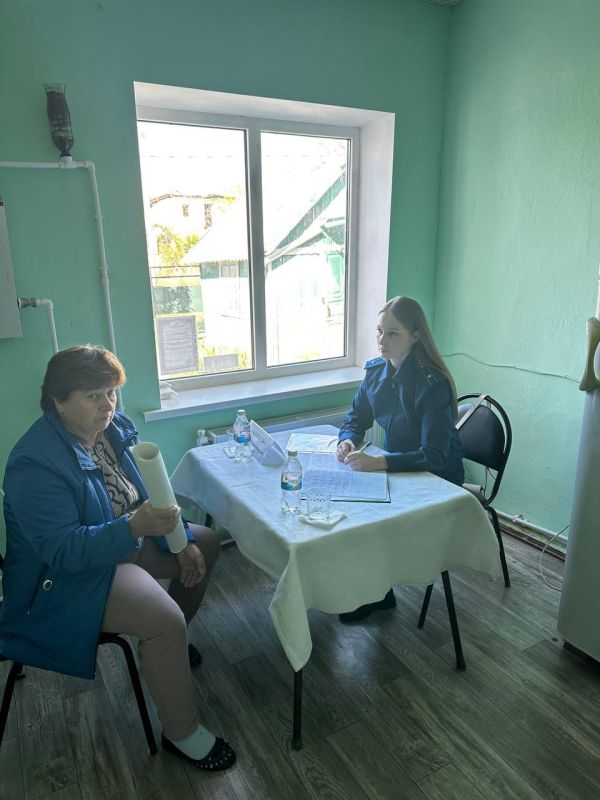 Прокуратурой Крыловского района проведен выездной прием граждан в отдаленном населенном пункте