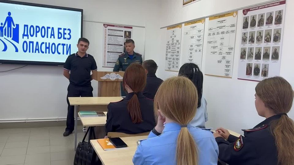 В Абинском районе прошёл «Краш-курс» по безопасности на дороге