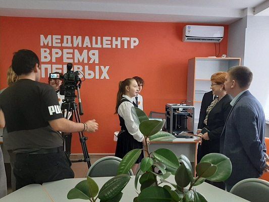 В Сочи открылся медиацентр «Время Первых»