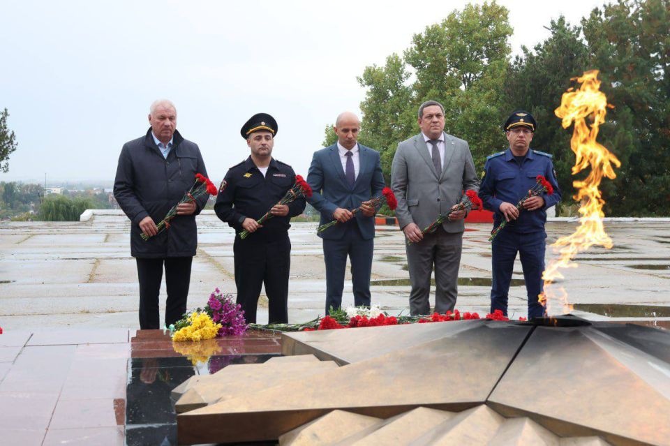Прокуратурой Кавказского района принято участие в торжественном мероприятии, посвященному Дню освобождения Краснодарского края от немецко-фашистских захватчиков