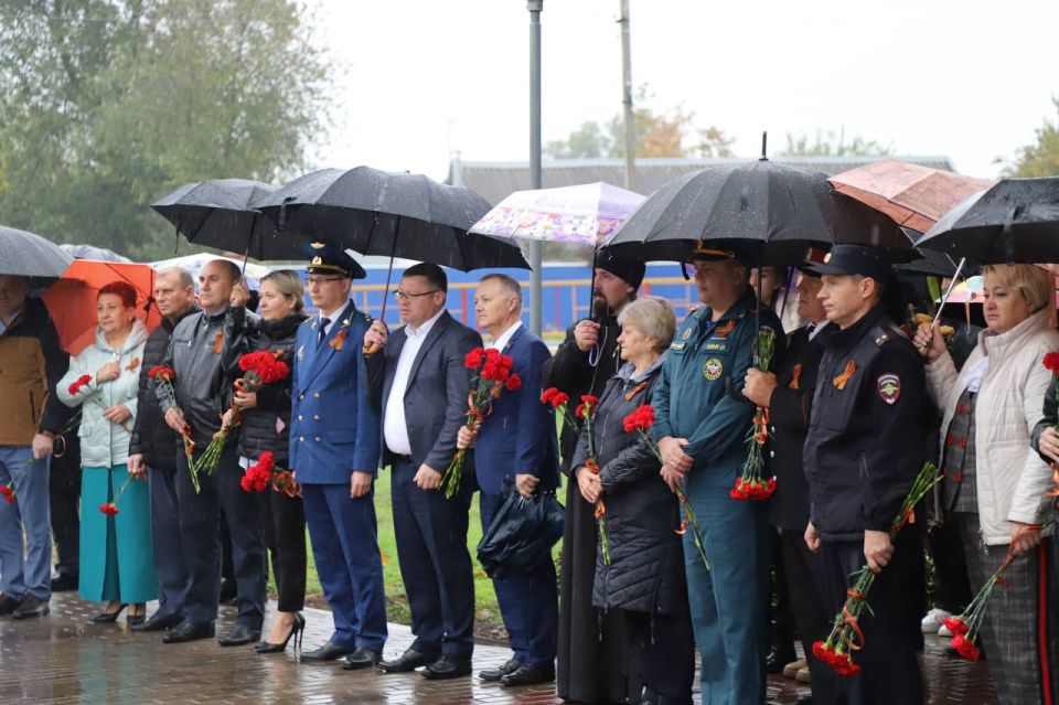 Прокурор Крыловского района принял участие в памятном мероприятии, посвященном 82-й годовщине освобождения Краснодарского края от немецко-фашистских захватчиков