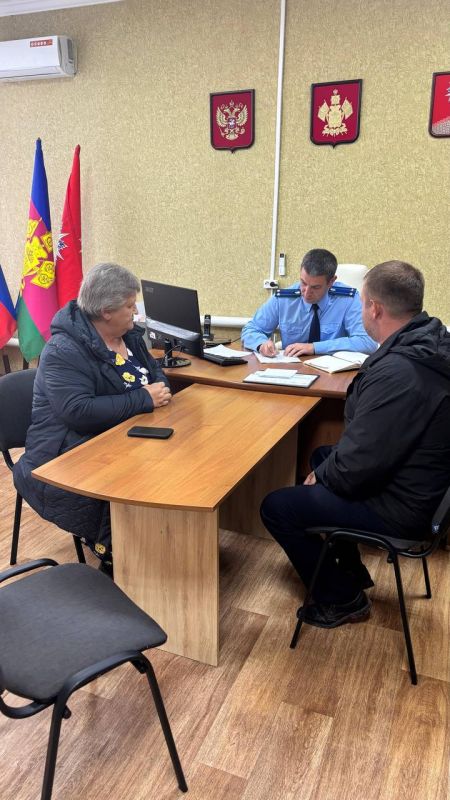 Прокуратурой Кущевского района проведен выездной прием участников специальной военной операции и членов их семей