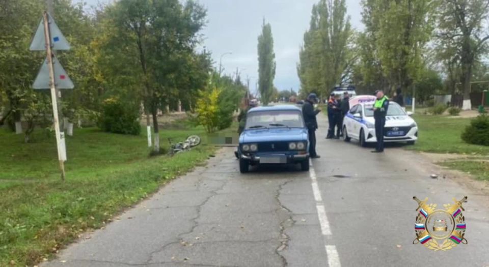 В результате ДТП в Щербиновском районе погиб 78-летний водитель мопеда