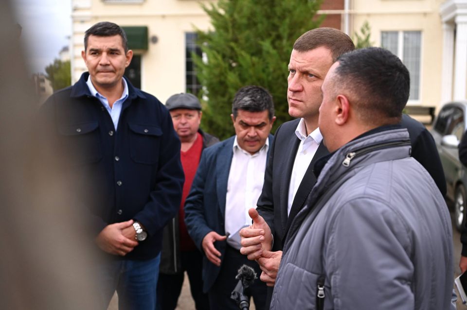 Евгений Наумов: В районе Немецкой деревни идёт строительство сети ливневой канализации