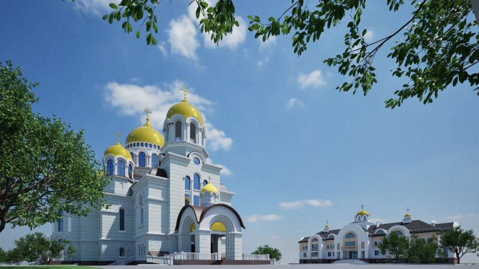Андрей Кравченко: Ход строительства Морского кафедрального собора в честь святителя Николая Чудотворца обсудили на рабочем совещании с епископом Новороссийским и Геленджикским Сергием и представителями епархии