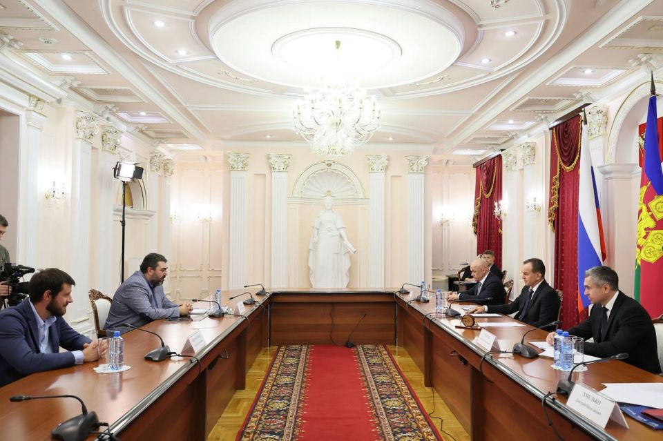 Вениамин Кондратьев: Встретился с руководителями армавирского предприятия «РуСИД»