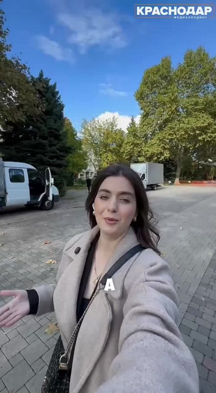 Новогодние украшения доехали до Красной