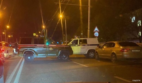 В Ставрополе на троллейбусной остановке у военной части произошёл взрыв
