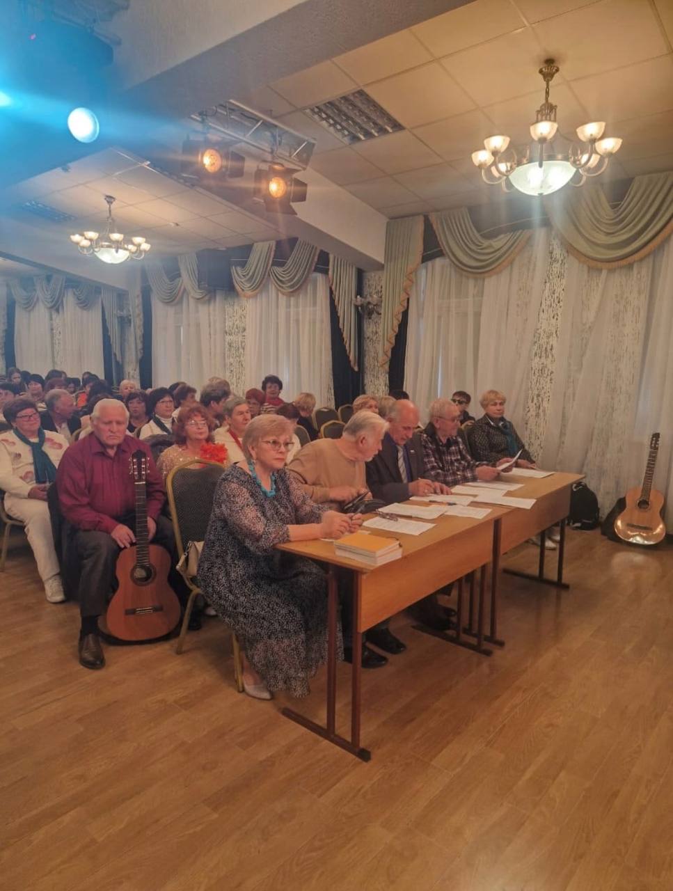 Новороссийские активисты Местного отделения ООО «Союз пенсионеров России» блистательно выступили на фестивале авторской песни и поэзии «Серебряное перо» Новороссийские активисты Местного отделения ООО «Союз пенсионеров России» блистательно выступили на фестивале авторской песни и поэзии «Серебряное перо»