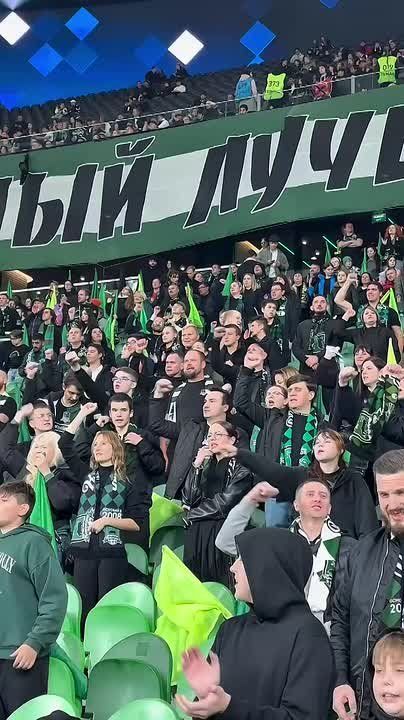 Показываем крутейшую энергетику на матче