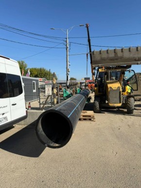 На Дзержинского завершается перенос газопровода