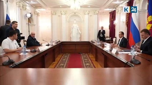 Развитие топливно-энергетического комплекса Кубани губернатор Вениамин Кондратьев обсудил с главой минэнерго РФ Сергеем Цивилевым