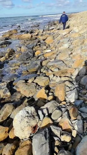 В Анапе ликвидируют точечные выбросы мазута на пляже «Высокий берег»