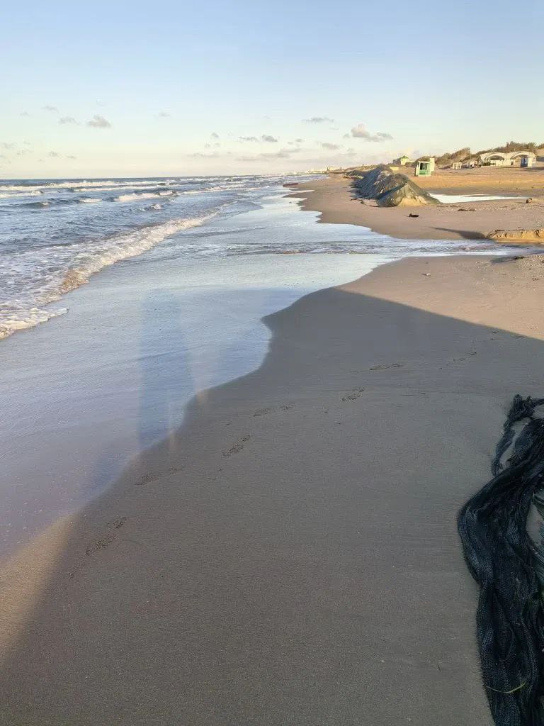 В Анапе ликвидируют точечные выбросы мазута на пляже «Высокий берег» В Анапе ликвидируют точечные выбросы мазута на пляже «Высокий берег»