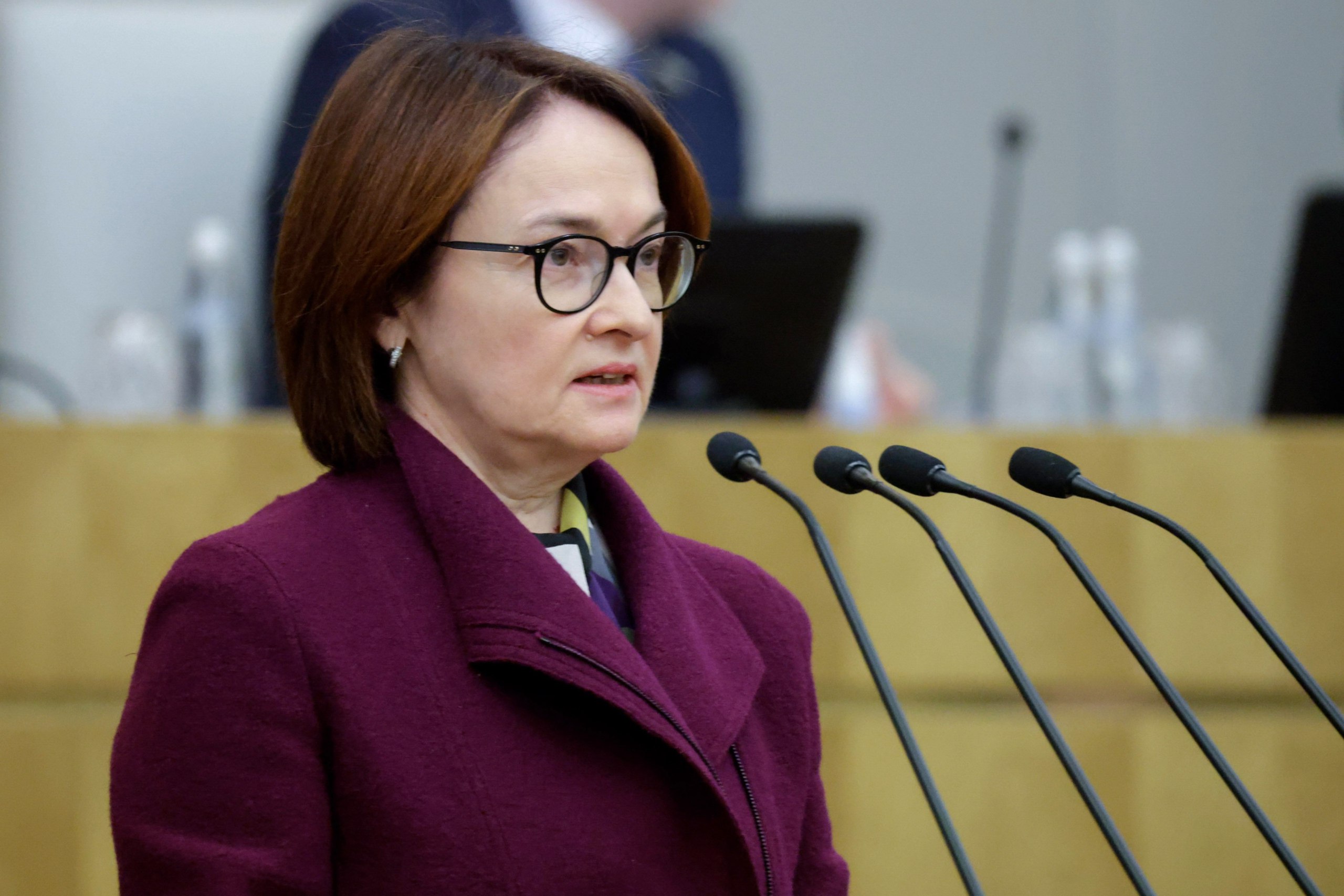 Сегодня председатель Госдумы Вячеслав Володин провел пленарное заседание нижней палаты парламента, на котором глава Центрального банка РФ Эльвира Набиуллина доложила об основных направлениях единой государственной... Сегодня председатель Госдумы Вячеслав Володин провел пленарное заседание нижней палаты парламента, на котором глава Центрального банка РФ Эльвира Набиуллина доложила об основных направлениях единой государственной...