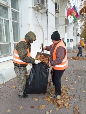 Уборка ул. Свердлова