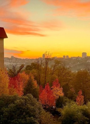 Последний закат октября в Сочи