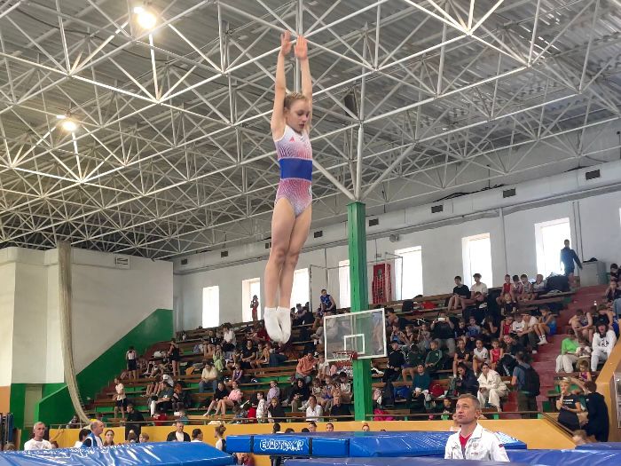 В Ейске проходят Чемпионат и Первенство Краснодарского края по прыжкам на батуте В Ейске проходят Чемпионат и Первенство Краснодарского края по прыжкам на батуте