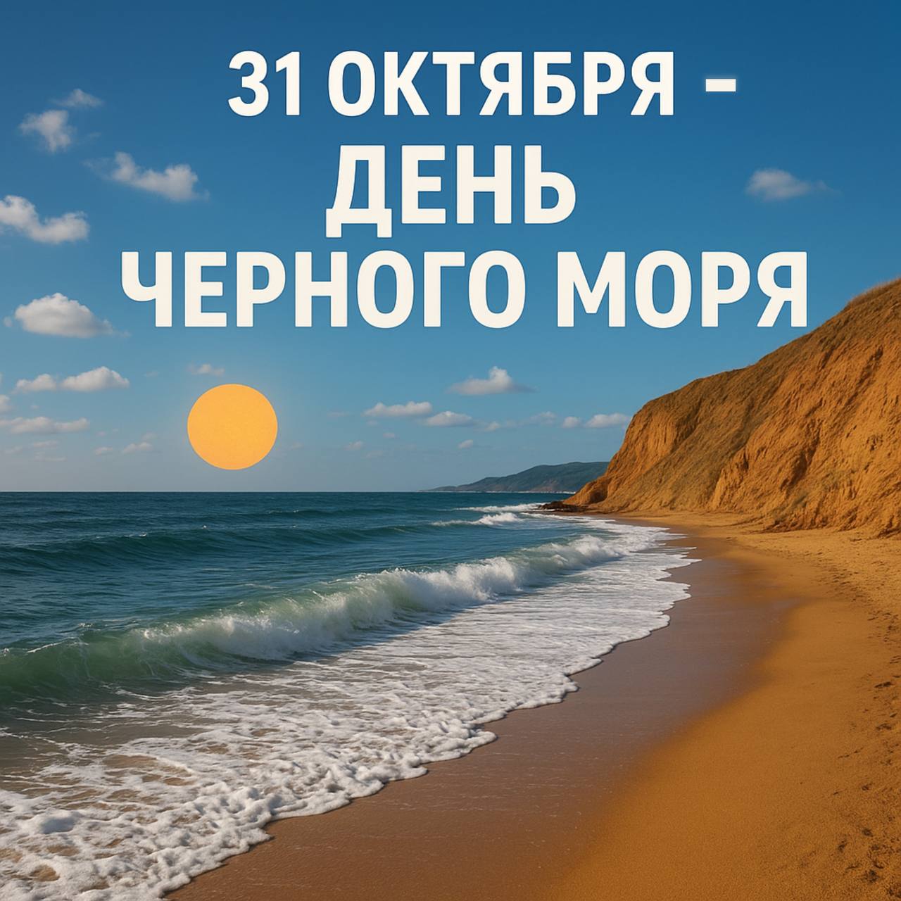 31 октября - День Чёрного моря