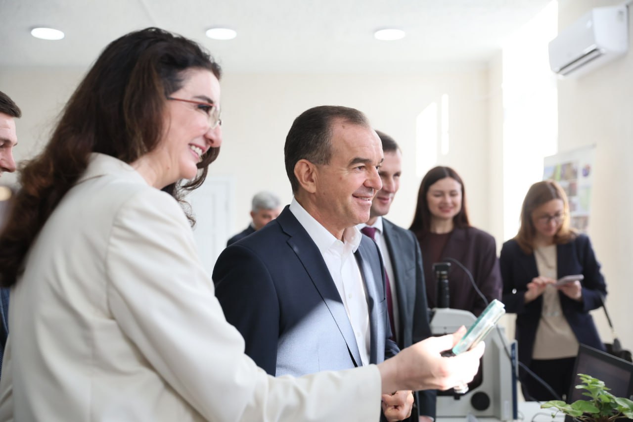 Вениамин Кондратьев посетил Федеральный научный центр биологической защиты растений Вениамин Кондратьев посетил Федеральный научный центр биологической защиты растений