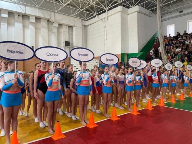 В Ейске проходят Чемпионат и Первенство Краснодарского края по прыжкам на батуте