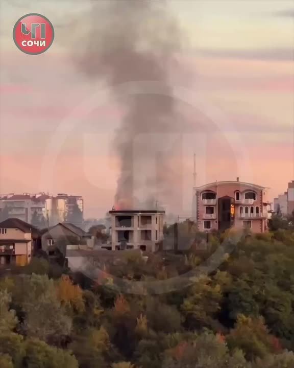 В Сочи произошел второй пожар за день!