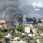 Жилая мансарда полыхает на Альпийской в Сочи