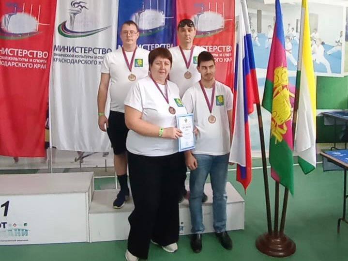 Ейчане с нарушением зрения призеры краевого спортивного Фестиваля «Современная мозаика»