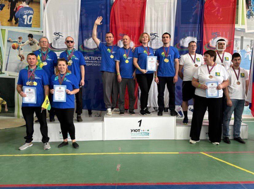 Ейчане с нарушением зрения призеры краевого спортивного Фестиваля «Современная мозаика» Ейчане с нарушением зрения призеры краевого спортивного Фестиваля «Современная мозаика»