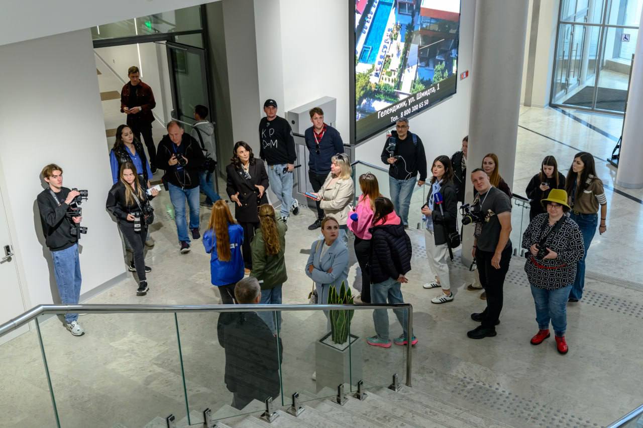 Продолжаем серию публикаций о прошедшем пресс-туре в Геленджике Продолжаем серию публикаций о прошедшем пресс-туре в Геленджике