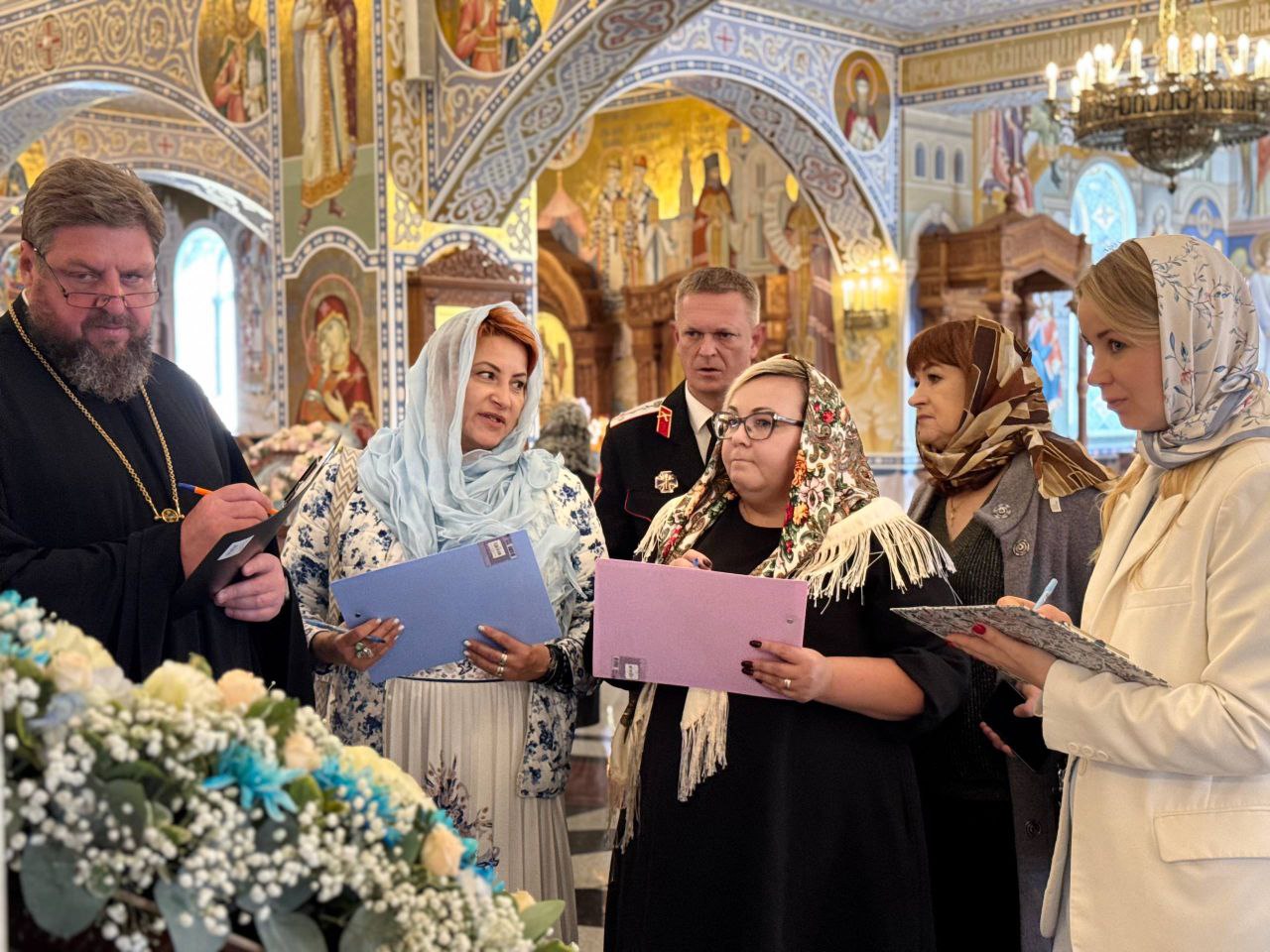 В Анапе выбрали лучшего храмового флориста В Анапе выбрали лучшего храмового флориста