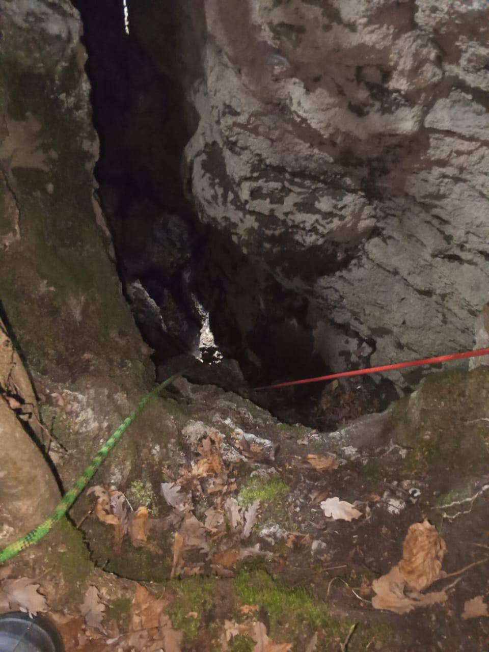 Собака упала в 10-метровую расщелину — ее спасли сотрудники Лабинского отряда «Кубань-СПАС» Собака упала в 10-метровую расщелину — ее спасли сотрудники Лабинского отряда «Кубань-СПАС»