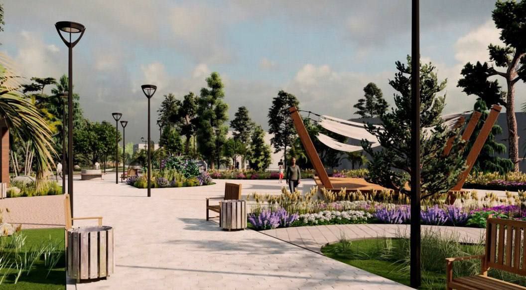 Глава Сочи Андрей Прошунин проинспектировал ход благоустройства сквера на улице Чекменева Глава Сочи Андрей Прошунин проинспектировал ход благоустройства сквера на улице Чекменева