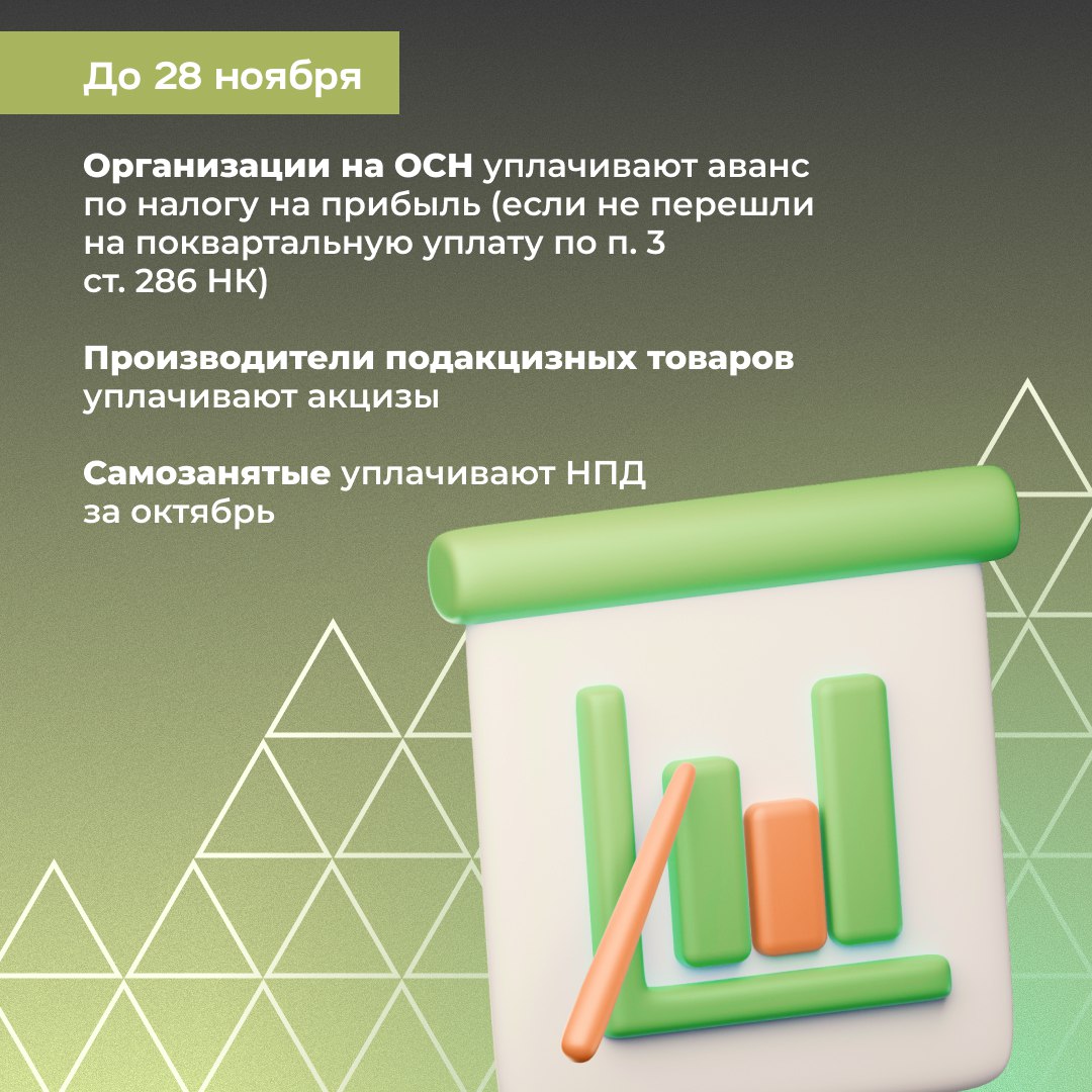 Календарь предпринимателя на ноябрь Календарь предпринимателя на ноябрь
