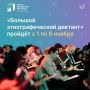 Жителей Краснодарского края приглашают принять участие в «Большом этнографическом диктанте»